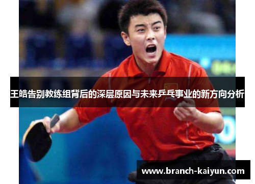 王皓告别教练组背后的深层原因与未来乒乓事业的新方向分析