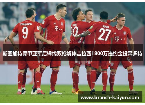 斯图加特德甲亚军后锋线双枪解体吉拉西1800万违约金投奔多特